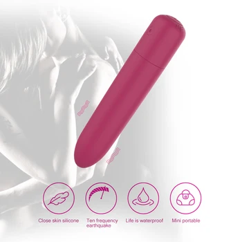 Mini Glont Vibrator Pentru Femei Penis artificial jucarii sexuale pentru femei G-Spot Stimulator Clitoris Vagin Masaj sex Feminin Masturbari sex-shop