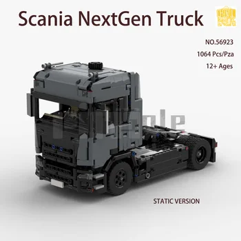 Moc Scania NextGen Camion Model Cu PDF Desene Blocuri Caramizi DIY Jucarii Educative pentru Copii de Ziua de nastere Cadouri de Craciun