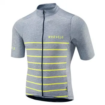 Morvelo 2023 nou stil Maneci Scurte Jersey Ciclism pro echipa de biciclete ciclu de îmbrăcăminte Maillot de Curse de Biciclete Haine jersey respirabil Imagine 0