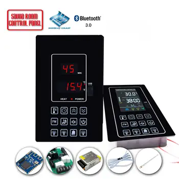 Muzică Bluetooth Sincronizare Saună Control al Temperaturii pentru Personal de Încălzire cu Infraroșu Multifuncțional MP3,FM,Comutator de Lumină Imagine 0