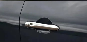 Mânerul ușii Capacului Ornamental se Ocupă de Capace pentru Renault Fluence 2015 Accesorii Auto, Plastic, Fibra de Carbon