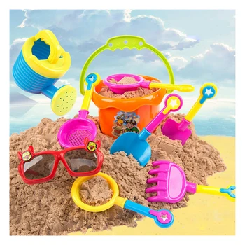 N122 de Vânzare plaja jucarii pentru copii plajă juca jocul cu apa nisip mașină de jucărie costum de joaca cu nisip jucării în aer liber 9 piese seturi
