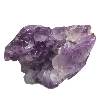 Naturale Agat Geode Cristal De Cuarț Specimen Mobilier Acasă Decor Violet Druzy Piatră De Vindecare Reiki Mobilier Ametist