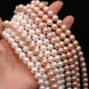 Naturale de înaltă Calitate Margele Perle Nearround de apă Dulce Pearl Pumn de Margele Vrac pentru a Face DIY Colier Elegant Brățară Bijuterii