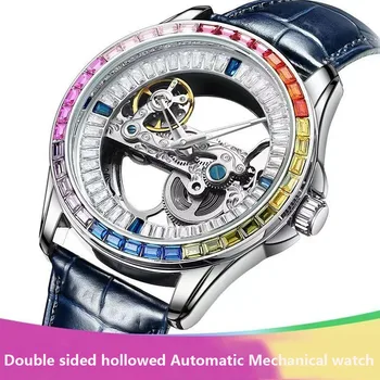 Noi mens ceasuri de Lux Om Uita-te la trend Automat Mechanical ceas rezistent la apa Business Casual sex Masculin ceas relogios masculino