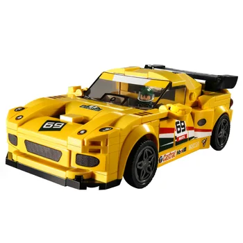 NOI Serise Lotus Celebrului Supercar Campioni de Curse de Viteză Masina de Curse Sport Blocuri Caramizi Seturi Kit Model