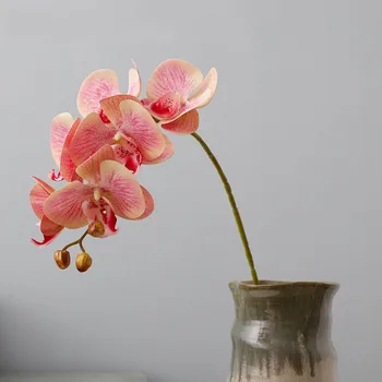 Parfum De Orhidee Fluture Orhidee, Flori Artificiale De Simulare Mici Faux Flori De Perete Acasă Decor De Nunta Diy Artificiale