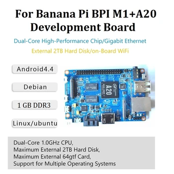 Pentru Banana Pi BPI M1+A20 Dual Core, 1GB memorie RAM DDR3 Deschide-Ource Consiliul de Dezvoltare de Înaltă Performanță cu un Singur Computer de Bord