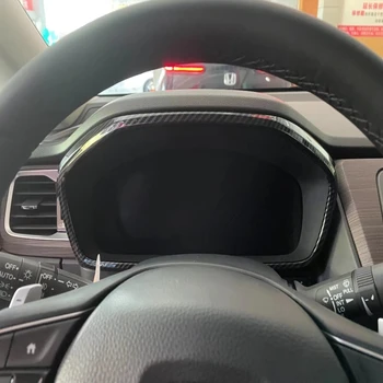 Pentru Honda Odyssey 2022 ABS carbonfiber Interior Masina tabloul de Bord Panoul de Instrumente Ecranul de Acoperire Cadru Trim Autocolant Accesorii