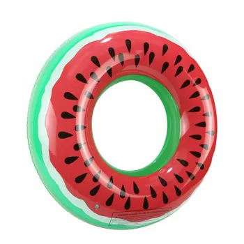 Pepene verde Piscina Gonflabila Float Cerc Inel de Înot pentru Copii, Adulți Gigant Înot Float Saltea de Aer Petrecere pe Plajă, Jucării de Piscină Imagine 0