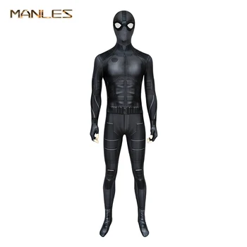 Peter Parker Cosplay Costum Noapte Monkey 3D Imprimate Bodysuit Film Spider-Man Departe De Casă Cosplay Salopeta de Halloween