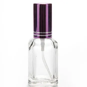 Pulverizator Sticla de Parfum Pentru a Călători 10ml Gol Lichid Dozator Reîncărcabile Sticlă Clară 25pcs/lot Odorizant de Culoare Aleatorii Imagine 0