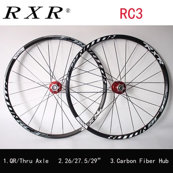 RXR RC3 bicicleta osiei montate MTB cross country ciclism roata de Carbon hub 26