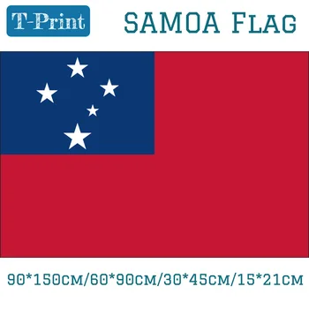 Samoa Drapelul Național 90*150 cm/60*90cm/30*45cm/15*21cm 3*5ft Tipărite Banner