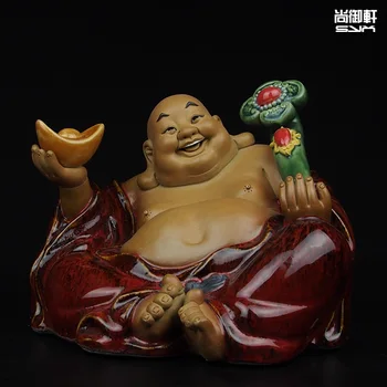 Shang Yuxuan Buddha master of fine ornamente ceramice profiturile excepționale Shiwan papusa living feng shui norocos meserii
