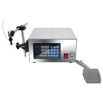 Singur Cap / Cap Dublu Automată Lichid Cantitative de Umplere Mașină LCD CNC Bea Lapte Mici Ambalare, Mașini de Umplere Instrumente