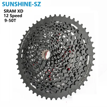 SUNSHINE-SZ 12 Viteza Caseta de Munte Biciclete Pinioane 12S MTB Biciclete Road Biciclete Volant 12V 9-50T pentru SX NG GX SRAM XX1 Imagine 0