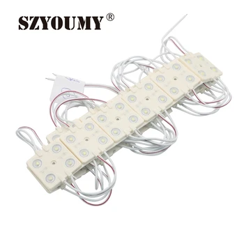 SZYOUMY Impermeabil LED SMD 2835 Ultrathin Modul Lumină de Fundal cu LED Module LED Alb Rece DC12V 4 Led-Transport Gratuit