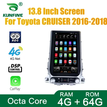 Tesla Stil Pentru Toyota CRUISER 2016-2018 Stereo Auto Radio Android 10.0 4GB RAM 64GM ROM Octa Core Auto GPS DVD Player Deckless