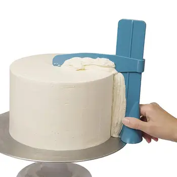 Tort Racleta Lin Reglabil Fondant Spatule Tort Marginea mai Fina Crema de Decorare DIY Bakeware Tacamuri de Bucatarie Tort Instrument