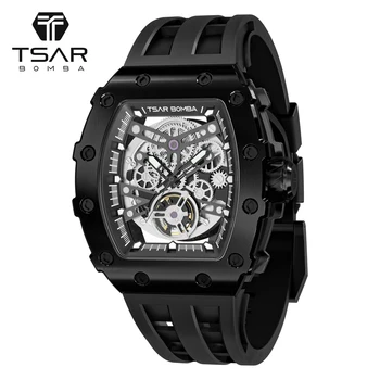 TSAR BOMBA Bărbați Ceas Mecanic Automatic de Lux Brand de Top 8s20 Mișcare Safir Oglinda Sport Ceas de mână pentru Bărbați reloj hombre