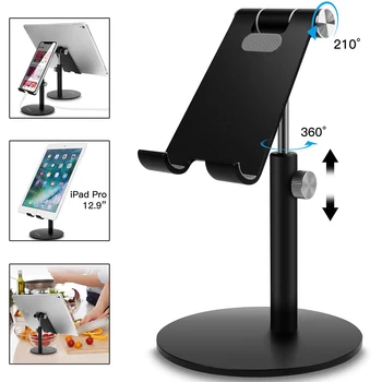 Universal din Aluminiu Stand de Birou Suport Pentru Xiaomi Titularul de Telefon Mobil Pentru iPhone Metal Tablete Stand Pentru ipad Imagine 0