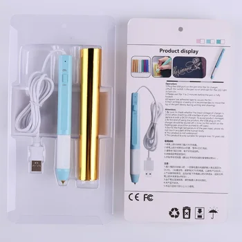 0.8/1.5 mm tip Căldură Folie Pen USB Alimentat Subțire, Mâner rezistent la Căldură Utilizate pe DIY Litere care Doresc Carduri de Folie de Ambarcațiuni 2020 Nou Imagine 1