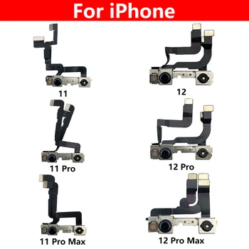 10 Buc Singură Cameră Frontală de Cablu Flex Pentru iPhone 11 12 Pro Max Confruntă Camera Senzor de Proximitate Cablu Flex Piese Imagine 1
