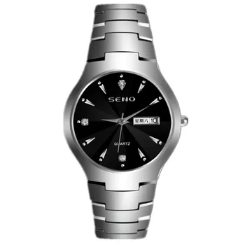 2021 noul ceas de moda seno chennuo complet automat non mecanice bărbați impermeabil ceas, calendar dublu coreean ceas pentru bărbați Imagine 1
