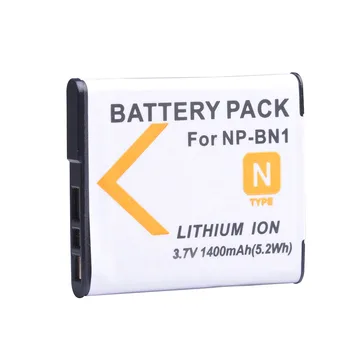 3pc 1400mAh np bn1 baterie NP-BN1 Baterie+Dual USB Încărcător pentru Sony DSC-W390 DSC-W380 DSC-W370 DSC-W350 Imagine 1