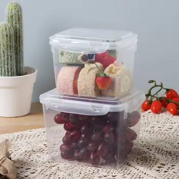 7 Dimensiuni Exterioare Din Plastic Pentru Copii De Școală Cină Alimente Picnic Gustare Prep Cutii De Pranz Masa Container De Depozitare Cutie Bento Imagine 1