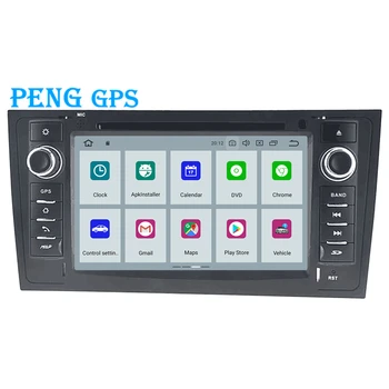 Android 9.0 GPS Auto Navigatie Pentru toate modelele AUDI A6 1997-2005 Allroad 2000-2006 Masina CD Player-ul Unitatii Multimedia Radio casetofon Sus Imagine 1