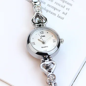 Ceasuri de Lux de moda Femei Cuarț Bratara Ceasuri Doamnelor Rochie Nou Ceas de mână a Crescut de Ceas de Aur Relogios feminino reloj mujer Imagine 1