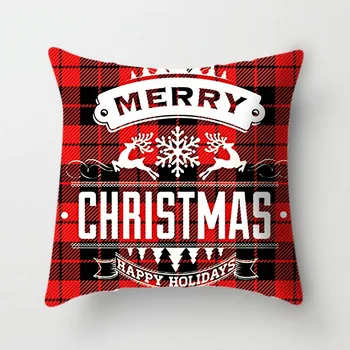 Crăciun fericit Canapea Pernă Decoratiuni de Craciun pentru Casa Ornamente de Crăciun 2022 Navidad Consumabile Partid Noel Pernele de Acoperire Imagine 1
