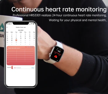 LC Ceas Inteligent Bărbați Femei Oxigen a Sângelui Tensiunii Arteriale Inima-Rata de Monitorizare Bluetooth Apel 2.09 Inch, 480*546 Rezoluție DM10 Imagine 1