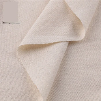 Lenjerie de pat din bumbac Tesatura De Metru de Pânză de Cusut Rochii Fusta de Vara Diy Pantaloni Jacquard Confortabil Simplu Negru Alb Rosu Albastru Imagine 1
