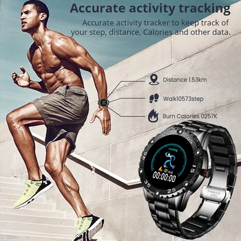 LIGE 2020 Nou Ceas Inteligent Bărbați Sport Impermeabil Rata de Inima tensiunea Tracker de Fitness Smartwatch Pedometru reloj inteligente Imagine 1