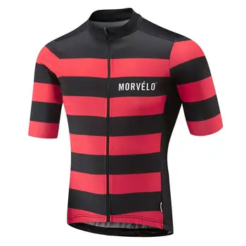Morvelo 2023 nou stil Maneci Scurte Jersey Ciclism pro echipa de biciclete ciclu de îmbrăcăminte Maillot de Curse de Biciclete Haine jersey respirabil Imagine 1