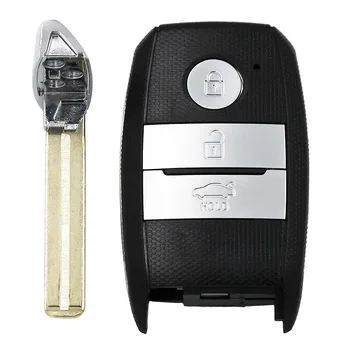 Noul Smart key Remote Shell Caz Fob 3 Buton pentru Kia K3 K5 Sportage Cerato Carens Sufletul Sorento Optima Cu Smart Cheie de mici Imagine 1