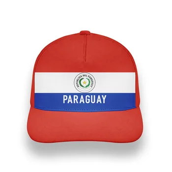 PARAGUAY tânăr băiat diy gratuit logo-ul personalizat numele foto desface pălărie națiune pavilion py paraguayan republica spaniolă colegiul șapcă de baseball Imagine 1