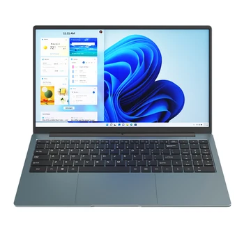 PC Intel Celeron N5095 Gaming Laptop 15.6 Inch HD Monitor IPS 12GB RAM 256/512G SSD Windows 10 11 Pro Cheie Ieftine Gamer Notebook Imagine 1