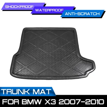 Pentru BMW X3 2007 2008 2009 2010 Mașină Floor Mat Covor de Portbagajul din Spate Anti-noroi Acoperi Imagine 1