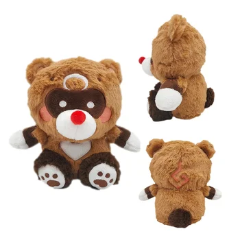 Presale Guoba Pluș Jucării Genshin Impact Red Panda Xiangling Guoba Cosplay Păpuși de Pluș Cadouri pentru Copii 18cm Imagine 1