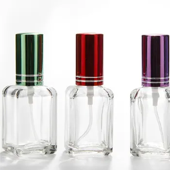 Pulverizator Sticla de Parfum Pentru a Călători 10ml Gol Lichid Dozator Reîncărcabile Sticlă Clară 25pcs/lot Odorizant de Culoare Aleatorii Imagine 1