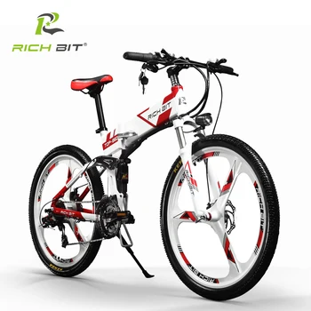 RichBit RT-860 Biciclete Electrice 250W 36V 26 inch Munte, Plajă, Zăpadă Biciclete Electrice 12.8 AH Baterie Litiu Pliere Biciclete Electrice Imagine 1