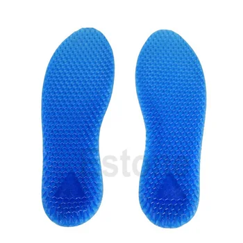 Silicon Gel Insoles Fagure De Miere Sport Funcționare Branț Deodorant Picioare Pad Catifea Tălpi Pentru Pantofi Introduce Picioare Îngrijire De Încălțăminte Accesorii Imagine 1