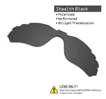 SmartVLT 2 Bucati ochelari de Soare Polarizat Lentile de Înlocuire pentru Oakley Radar Marginea Ventilat Stealth Negru și Amber Brown Imagine 1