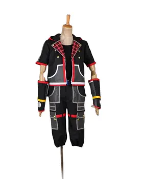 Unisex Joc Anime Cosplay Kingdom Hearts 3 Sora Uniformă Costume Cosplay, Costume Seturi Imagine 1