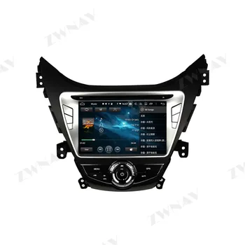 2 din Android 10.0 ecran Mașina player Multimedia Pentru Hyundai Elantra 2011-2013 Avante radio stereo GPS navi șeful unității auto stereo Imagine 2