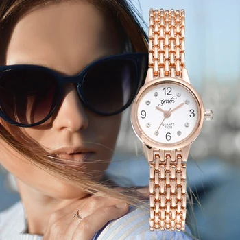 2021 NOU Brand de TOP de Lux Brățară Femei Ceasuri de Moda Cristal de Cuarț Ceas Doamnelor Rochie Casual Sport Ceasuri Reloj Mujer Imagine 2
